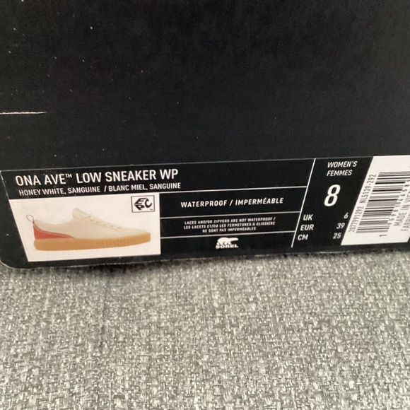 SOREL Ona Ave Waterproof Low Top Sneaker (Women) 8M - Picture 3 of 11